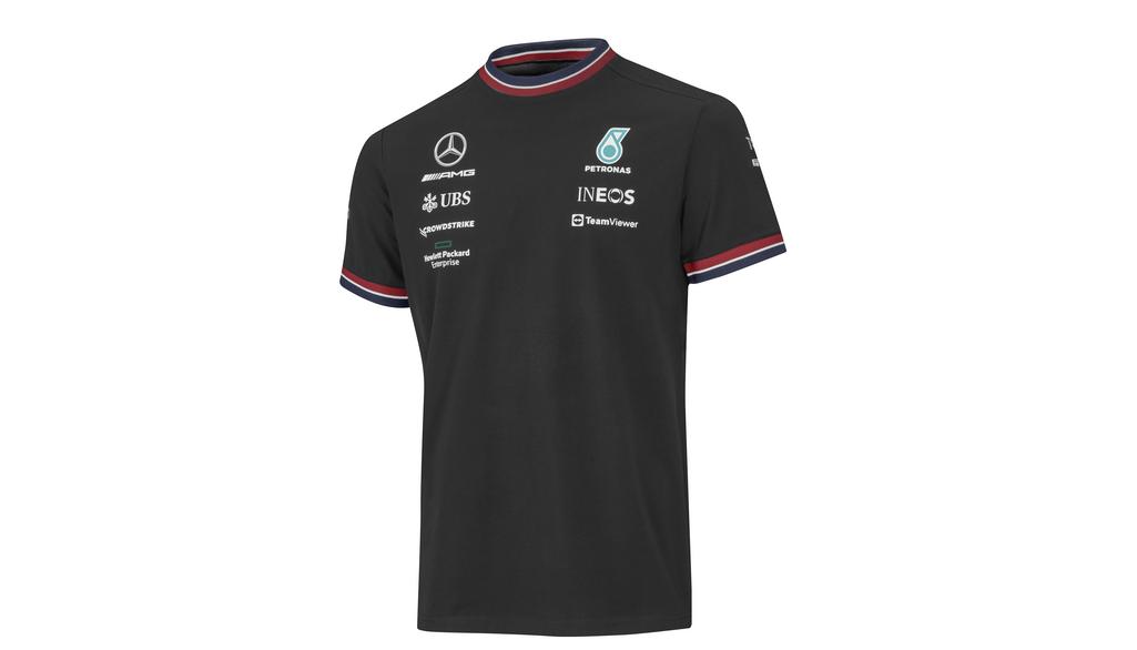 Camiseta oficial Equipo Formula 1 Mercedes AMG. Color negro – Boutique  Mercedes-Benz