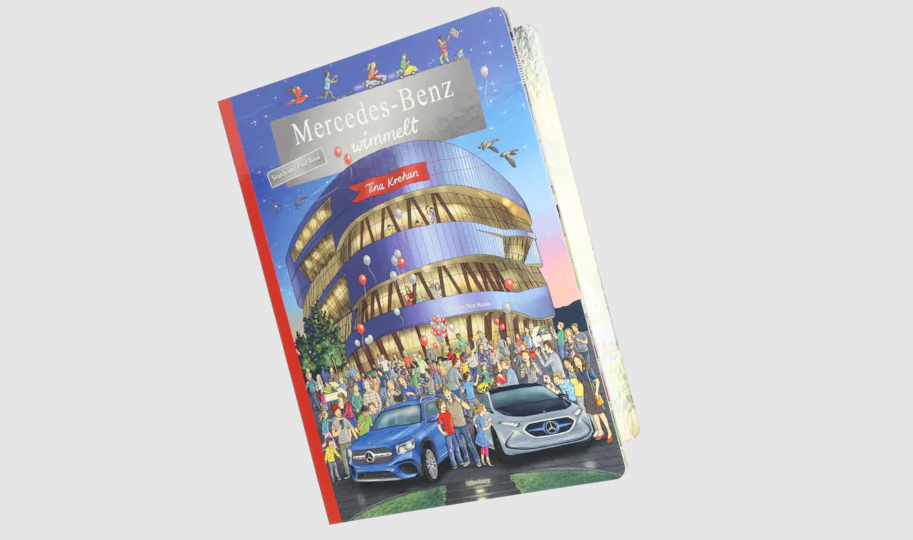 Libro de busca y encuentra de Mercedes-Benz