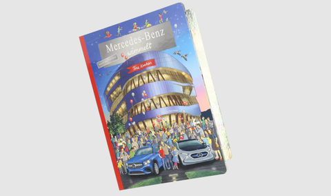 Libro de busca y encuentra de Mercedes-Benz