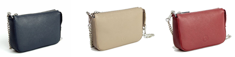 Bolso bandolera en piel