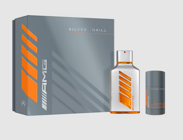 Kit de regalo Mercedes-Benz AMG Silver Thrill, EdP