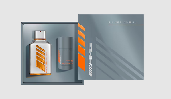 Kit de regalo Mercedes-Benz AMG Silver Thrill, EdP