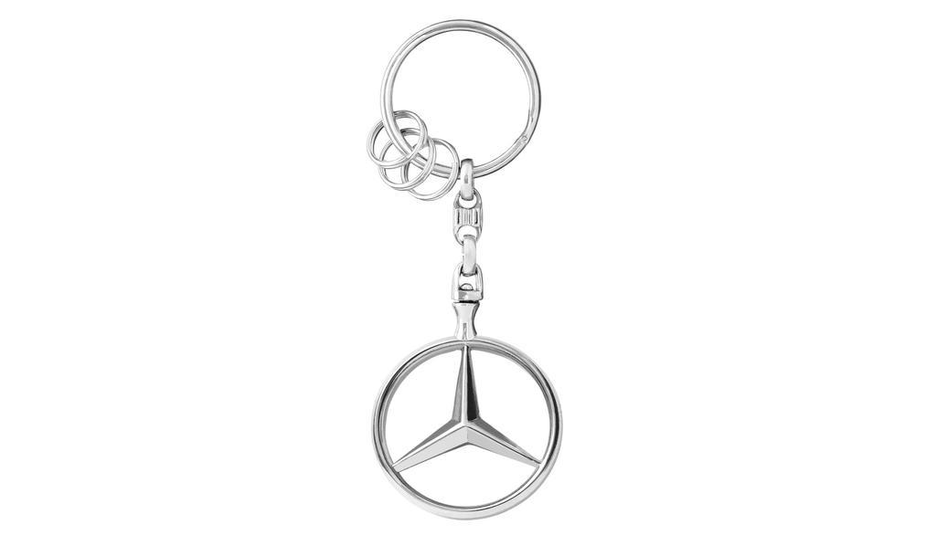Llavero oficial "Bruselas" de Mercedes-Benz. Es una reproducción de la estrella Mercedes original.