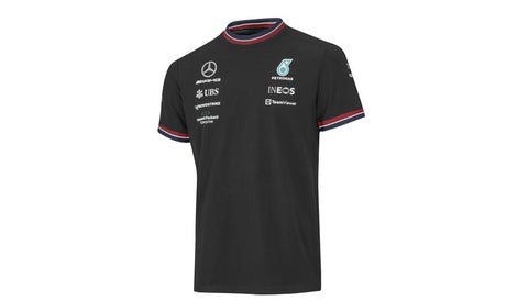 Camiseta oficial Equipo Formula 1 Mercedes AMG. Color negro